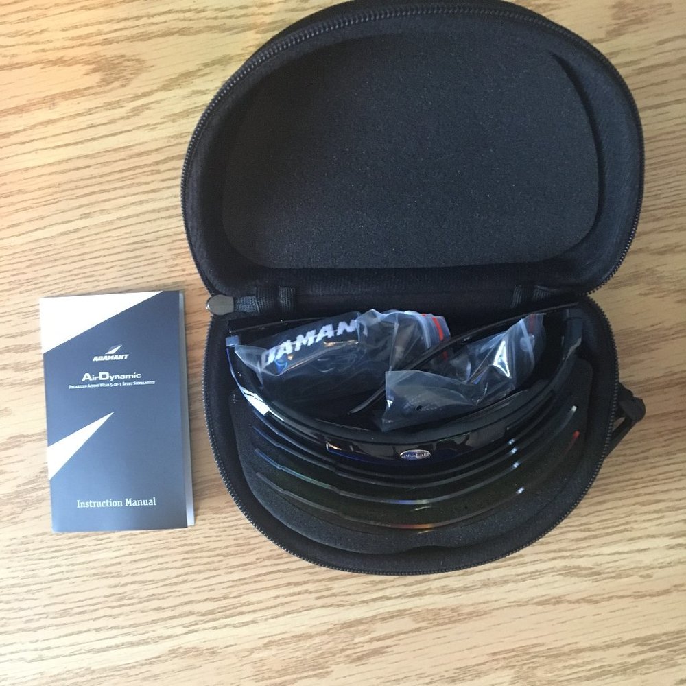 Adamant AirDynamic Polarized Sport Sunglasses Kit